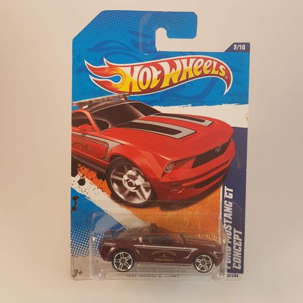 2014 Hot Wheels Police Pursuit 5-Pack Exclusive Loose. Ford Mustang GT BFB24