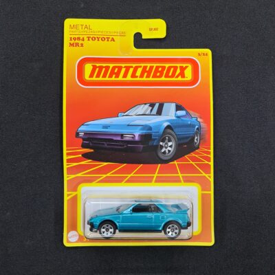Matchbox 1984 Toyota MR2 lights closed position Target Exclusive