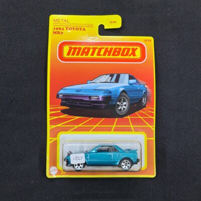 Matchbox 1984 Toyota MR2 Lights in up position. Target Exclusive