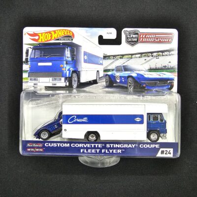 Hot Wheels Transporter Custom Corvette Stingray Coupe Fleet Flyer