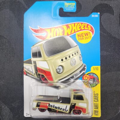 Hot Wheels Volkswagen T2 Pickup First Edition Beige #201 2017